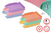Picture of FAIBO DESK TRAYS STACKABLE PASTEL